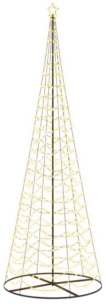 LED spirál karácsonyfa talppal EKENAS 400 cm 588 LED