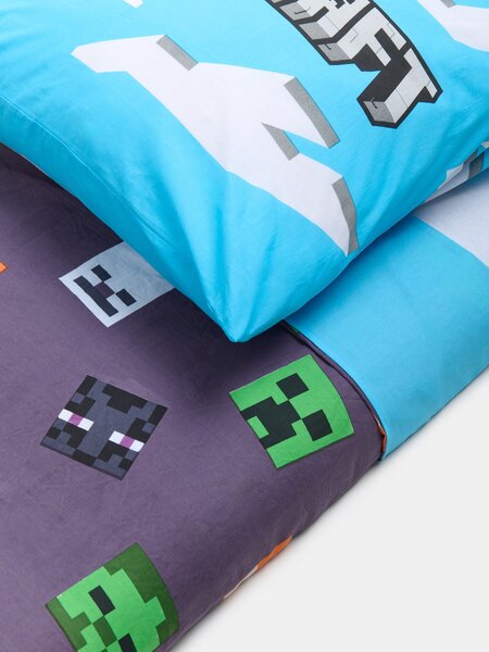 Sinsay - Pamut ágynemű Minecraft - többszínű