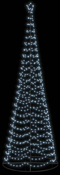 LED spirál karácsonyfa talppal EKENAS 400 cm 588 LED