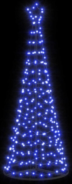 LED spirál karácsonyfa talppal EKENAS 180 cm 220 LED Kék
