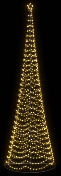 LED spirál karácsonyfa talppal EKENAS 500 cm 868 LED