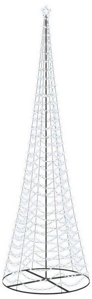 LED spirál karácsonyfa talppal EKENAS 500 cm 868 LED