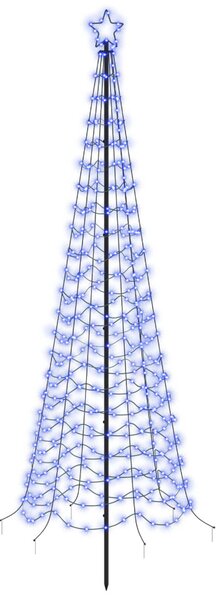 Spirális LED karácsonyfa földbe szúrható tüskével EKENAS 250 cm