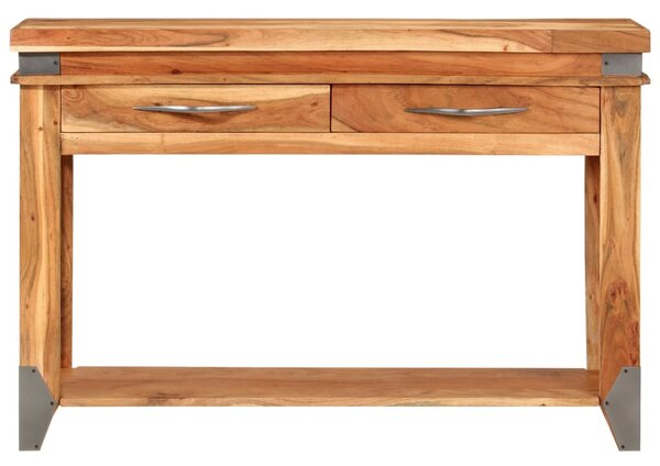 Tömör akácfa tálalóasztal 110 x 34 x 74 cm