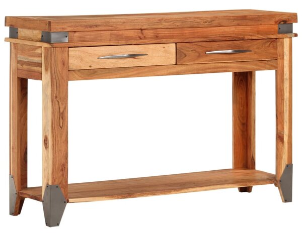 Tömör akácfa tálalóasztal 110 x 34 x 74 cm