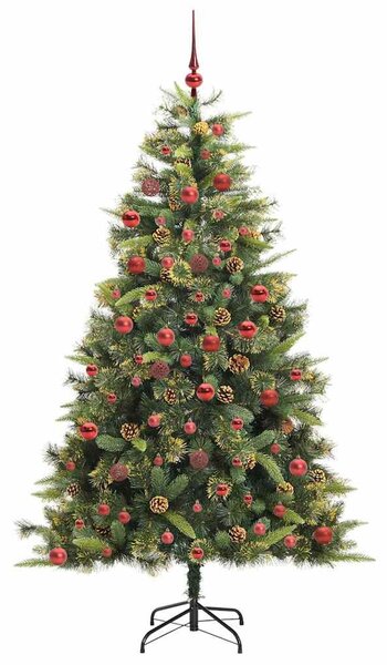 Műanyag Hajtogatós Karácsonyfa Tojásokkal Zöld 180 cm
