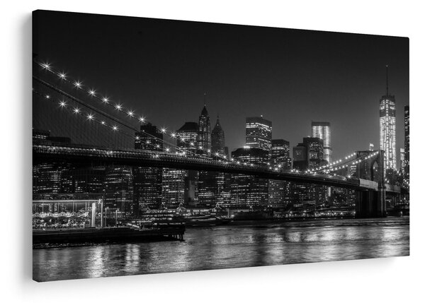 A New York-i Brooklyn-híd képe (90x60 cm)