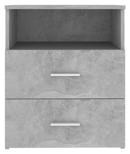 Betonszürke éjjeliszekrény 50 x 32 x 60 cm