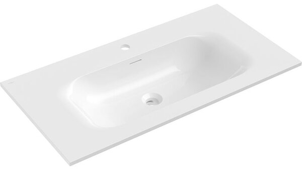 Mexen Vela beépíthető mosdó 91 x 46,5 cm, fehér fényes - 25239000