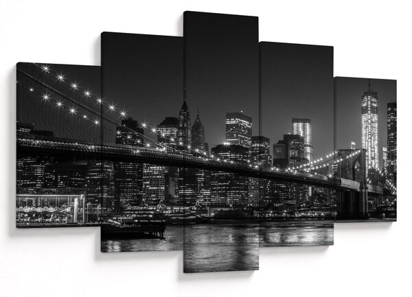A New York-i Brooklyn-híd képe (150x105 cm)