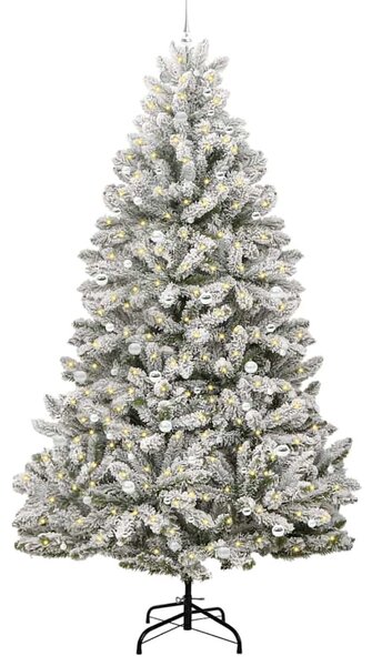 Mű karácsonyfa 300 cm 300 LED Meleg fehér PVC és Acél