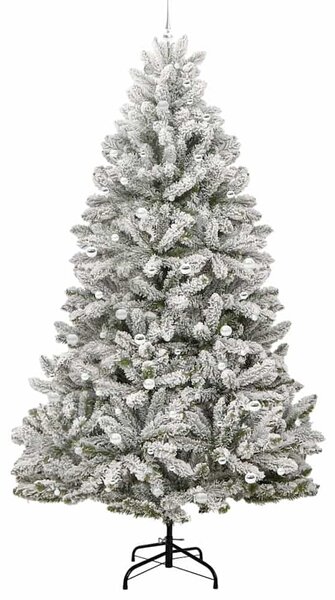 Mű karácsonyfa 300 cm 300 LED Meleg fehér PVC és Acél