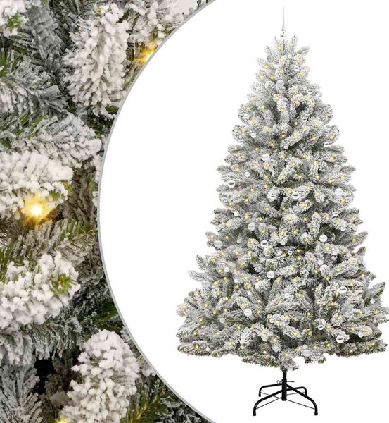 Mű karácsonyfa 300 cm 300 LED Meleg fehér PVC és Acél