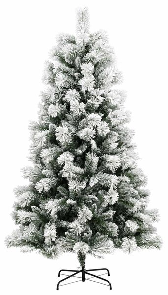 Műanyag Hajtogatós Karácsonyfa 150 cm 150 LED Meleg fehér