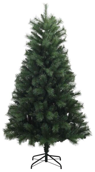 Mű zsanéros karácsonyfa gömbökkel 150 cm 150 LED Meleg fehér
