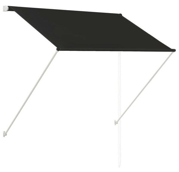 Feltekerhető antracitszürke napellenző 100 x 150 cm