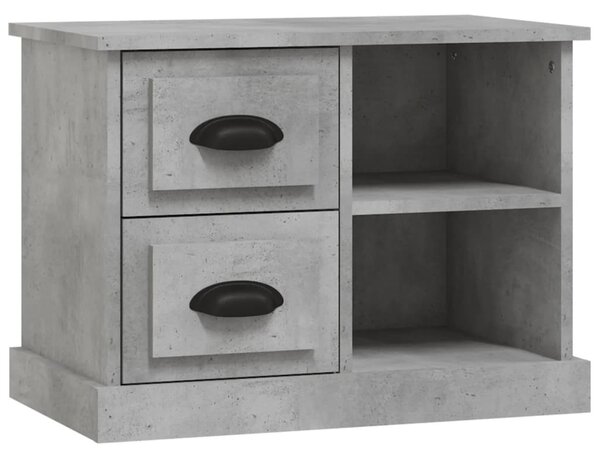 Betonszürke éjjeliszekrény 60x35,5x45 cm