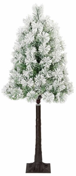 Mű zsanéros karácsonyfa gömbökkel 120 cm 150 LED Meleg fehér