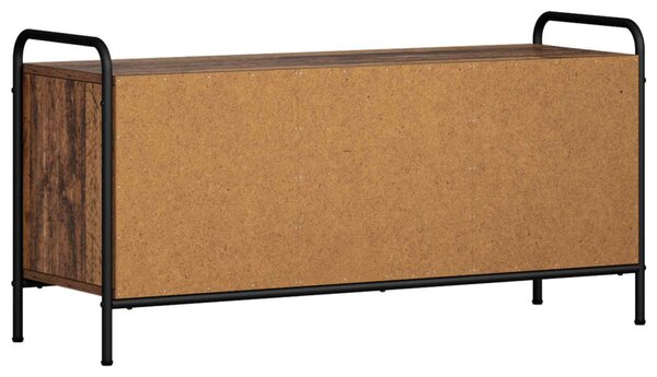 TV szekrény 99 x 33 x 50 cm Antik Fa Szerelt Fa
