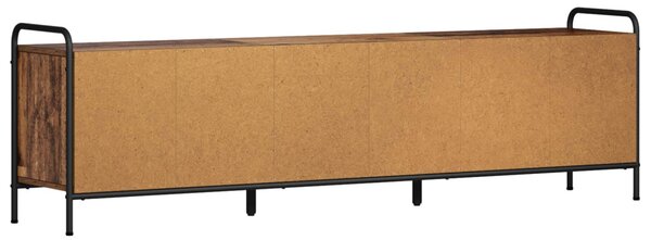 TV szekrény 146 x 33 x 50 cm Antik Fa Szerelt Fa
