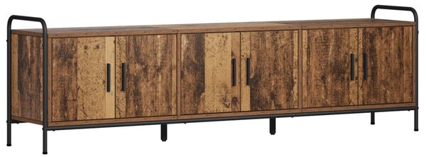 TV szekrény 146 x 33 x 50 cm Antik Fa Szerelt Fa