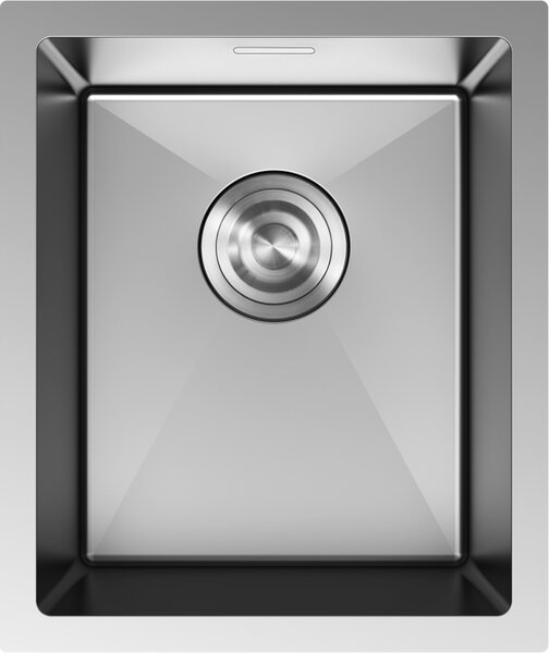 Mexen Trixo acél mosogató 1-medencés 370 x 440 mm, inox - 6412371000-01