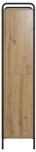 Könyvespolc 55,5 x 33 x 174 cm Szerelt Fa Kézműves Tölgy
