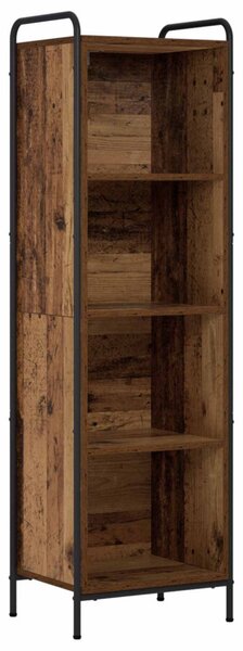Könyvespolc 55,5 x 33 x 174 cm Szerelt Fa Antik Fa
