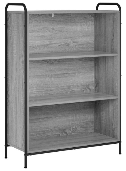Könyvespolc 55,5 x 33 x 174 cm Szerelt Fa Szürke Sonoma