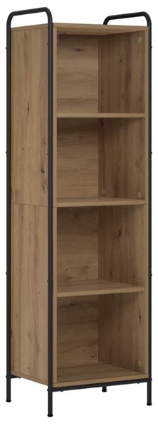 Könyvespolc 55,5 x 33 x 174 cm Szerelt Fa Kézműves Tölgy
