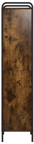 Könyvespolc 55,5 x 33 x 174 cm Szerelt Fa Füstös Tölgy