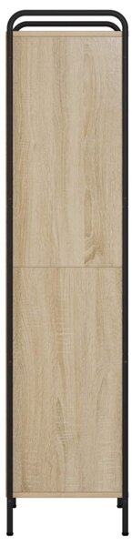 Könyvespolc 55,5 x 33 x 174 cm Szerelt Fa Sonoma Tölgy