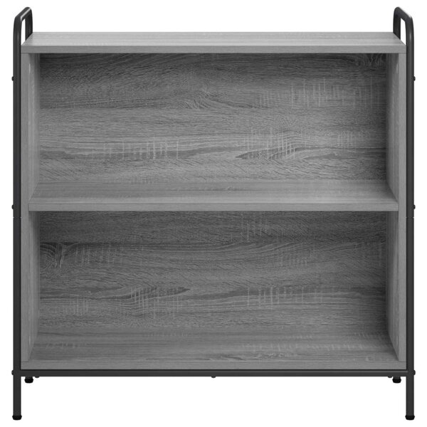 Könyvespolc 80 x 33 x 80 cm Szerelt Fa Szürke Sonoma