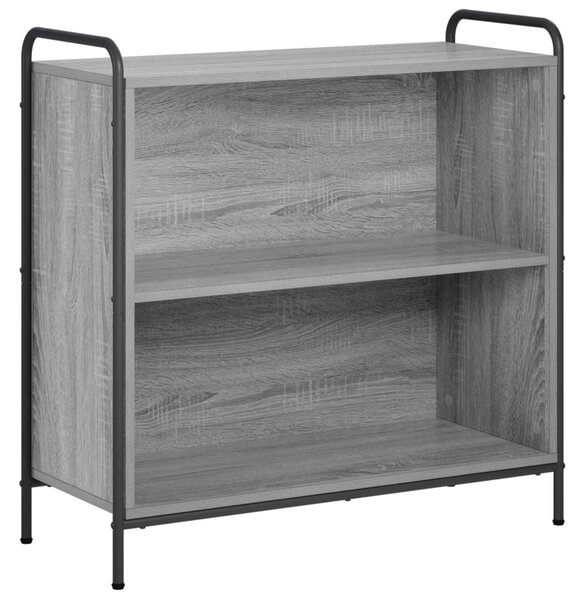 Könyvespolc 80 x 33 x 80 cm Szerelt Fa Szürke Sonoma