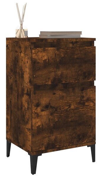 2 db füstös tölgy színű éjjeliszekrény 40 x 35 x 70 cm