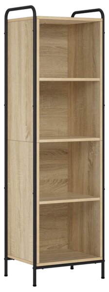 Könyvespolc 55,5 x 33 x 174 cm Szerelt Fa Sonoma Tölgy