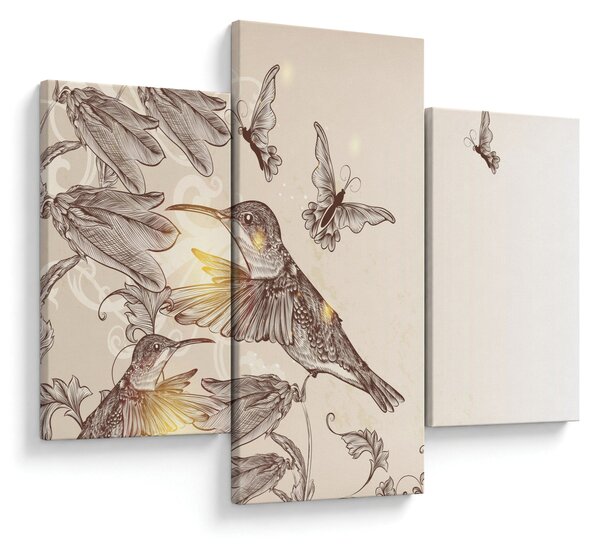 Kép - Kolibri (90x60 cm)