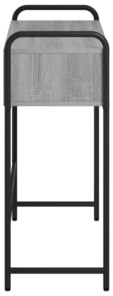 Konzolasztal Szürke Sonoma 90 x 33 x 80,5 cm Szerelt Fa