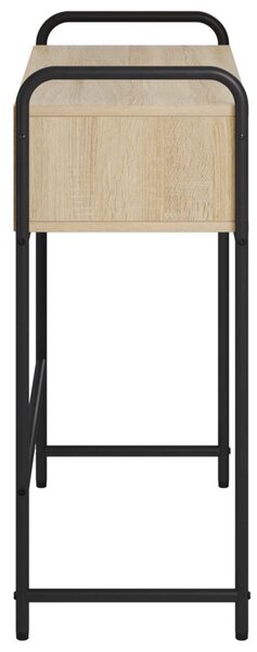 Konzolasztal Sonoma Tölgy 90 x 33 x 80,5 cm Szerelt Fa