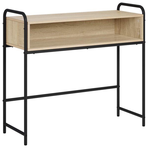 Konzolasztal Sonoma Tölgy 90 x 33 x 80,5 cm Szerelt Fa