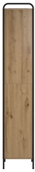 Könyvespolc 55,5 x 33 x 174 cm Szerelt Fa Kézműves Tölgy