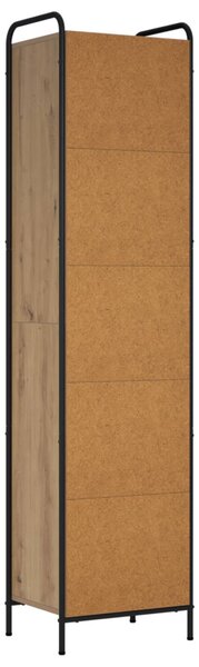Könyvespolc 55,5 x 33 x 174 cm Szerelt Fa Kézműves Tölgy