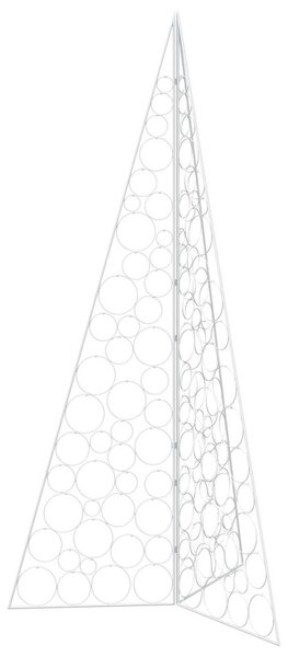 Fém karácsonyfa KUOPIO 210 cm Acél Fehér