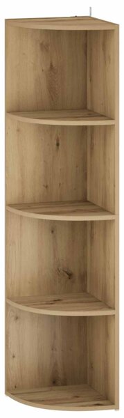 Sarokpolc 4 szintes 31,5 x 31 x 130 cm Szerelt Fa