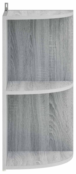Sarokpolc 2 szintes 41,5 x 41,5 x 72 cm Szerelt Fa
