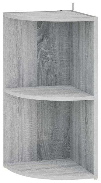 Sarokpolc 2 szintes 41,5 x 41,5 x 72 cm Szerelt Fa