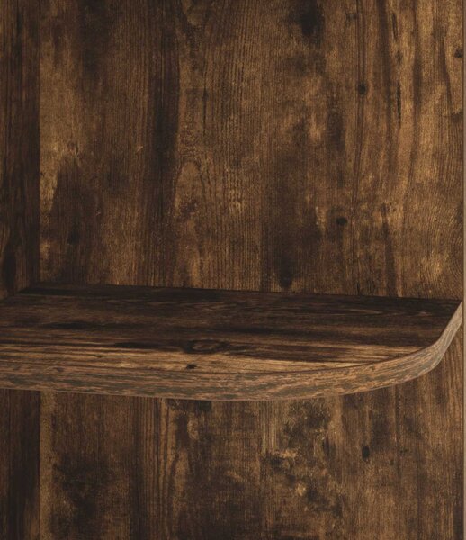 Sarokpolc 4 szintes 41,5 x 41,5 x 143 cm Szerelt Fa