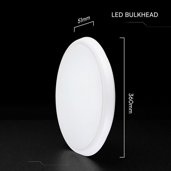 V-TAC CREE SMD LED lámpatest, szenzorral, állítható színhőmérséklet és teljesítmény - SKU 24360