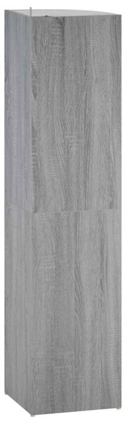 Sarokpolc 4 szintes 41,5 x 41,5 x 143 cm Szerelt Fa