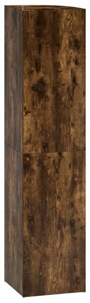 Sarokpolc 5 szintes 41,5 x 41,5 x 178 cm Szerelt Fa